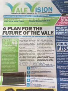Vale Vision control of planning